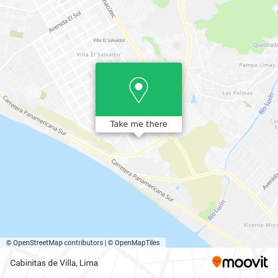 Cabinitas de Villa map
