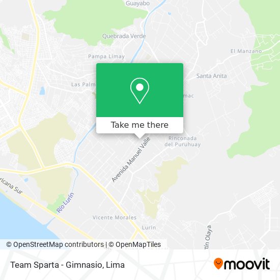 Team Sparta - Gimnasio map