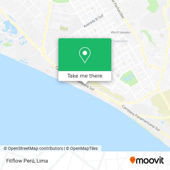 Fitflow Perú map