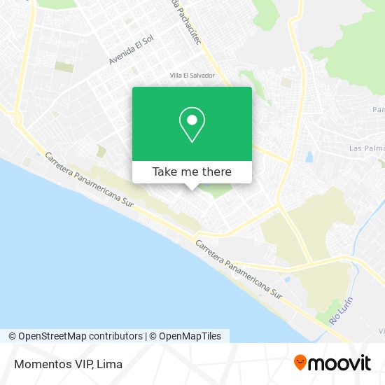 Momentos VIP map