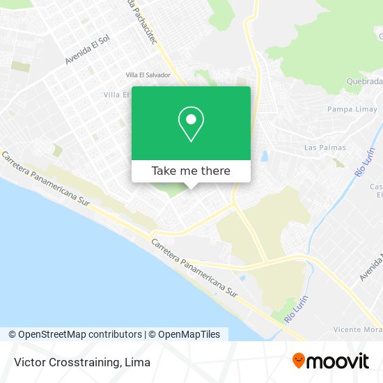 Victor Crosstraining map