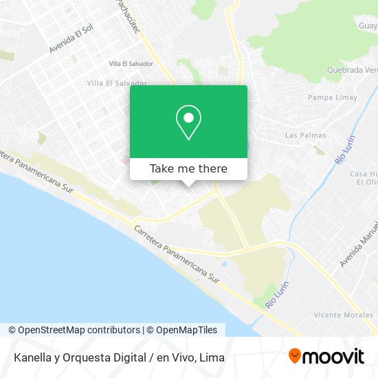 Mapa de Kanella y Orquesta Digital / en Vivo