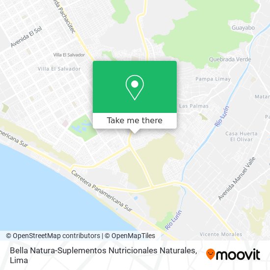Bella Natura-Suplementos Nutricionales Naturales map