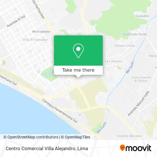 Mapa de Centro Comercial Villa Alejandro