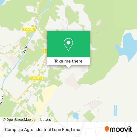 Complejo Agroindustrial Lurin Eps map