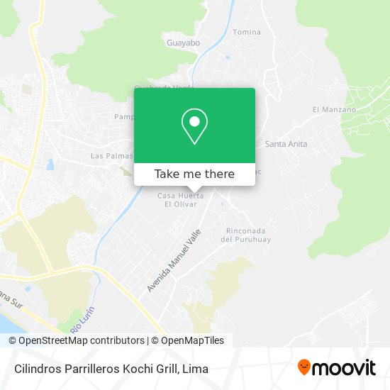 Cilindros Parrilleros Kochi Grill map