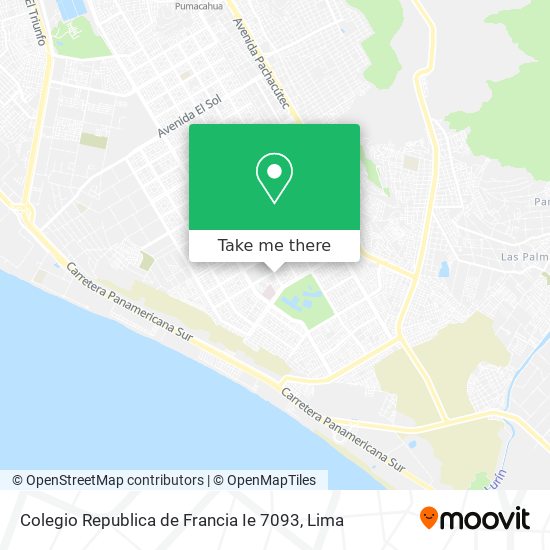 Colegio Republica de Francia Ie 7093 map
