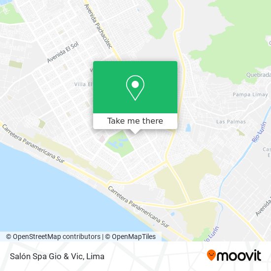 Salón Spa Gio & Vic map