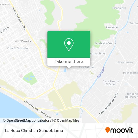 La Roca Christian School map