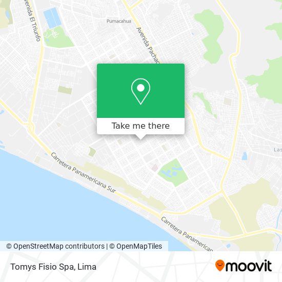 Tomys Fisio Spa map