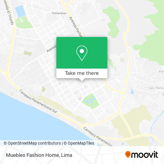 Muebles Fashion Home map