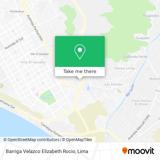 Barriga Velazco Elizabeth Rocio map