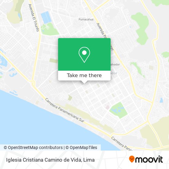 Iglesia Cristiana Camino de Vida map