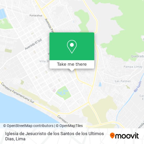 Iglesia de Jesucristo de los Santos de los Ultimos Dias map