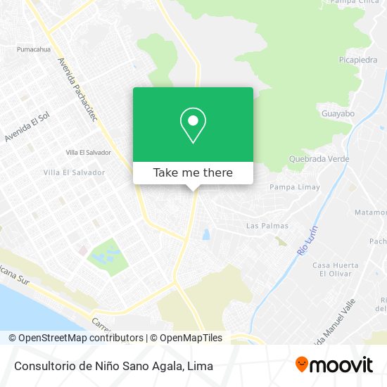 Consultorio de Niño Sano Agala map