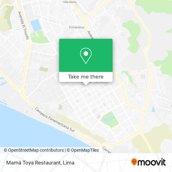 Mamá Toya Restaurant map