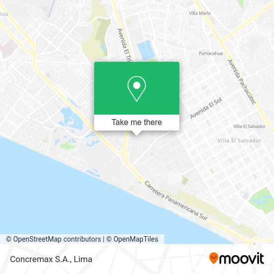 Concremax S.A. map