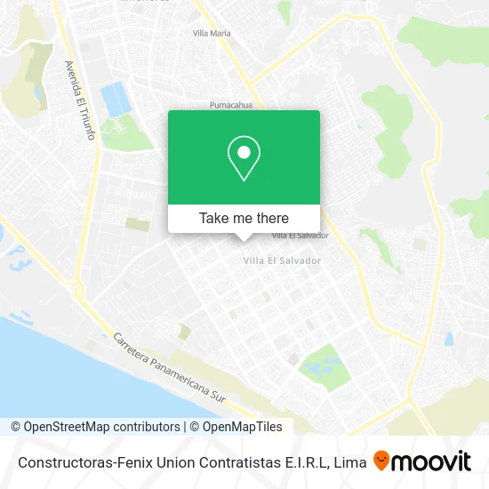 Constructoras-Fenix Union Contratistas E.I.R.L map