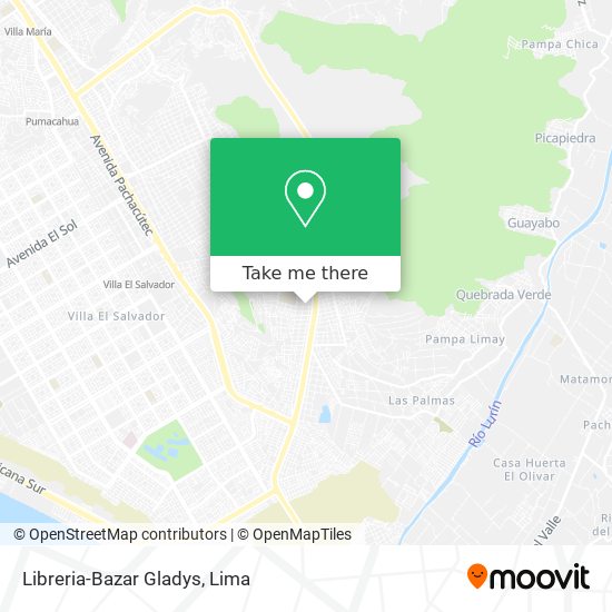 Libreria-Bazar Gladys map