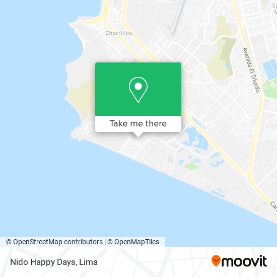 Nido Happy Days map