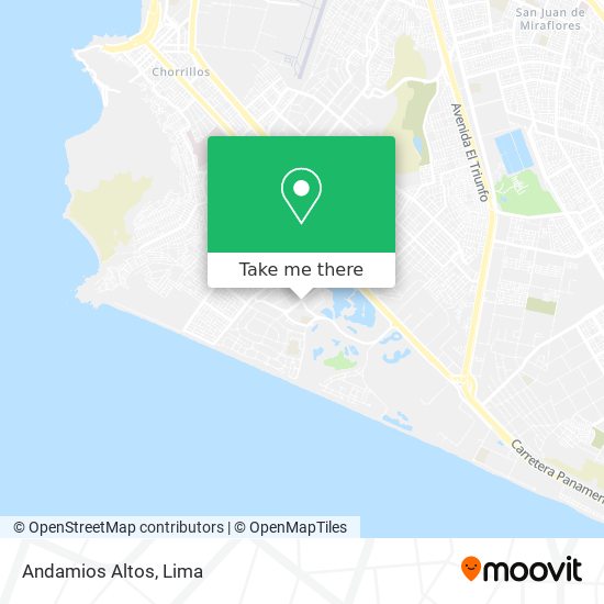 Andamios Altos map