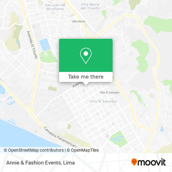 Annie & Fashion Events map