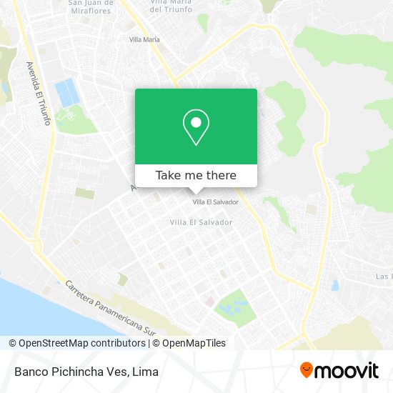 Banco Pichincha Ves map