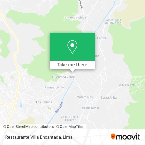 Restaurante Villa Encantada map