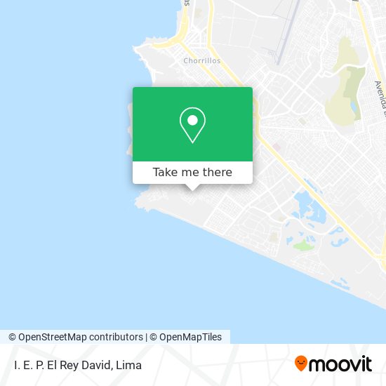 Mapa de I. E. P. El Rey David