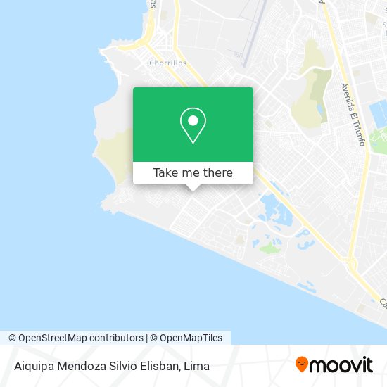 Aiquipa Mendoza Silvio Elisban map