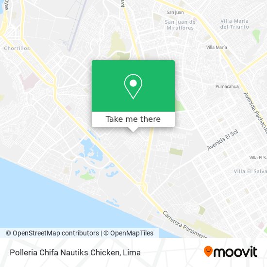 Mapa de Polleria Chifa Nautiks Chicken