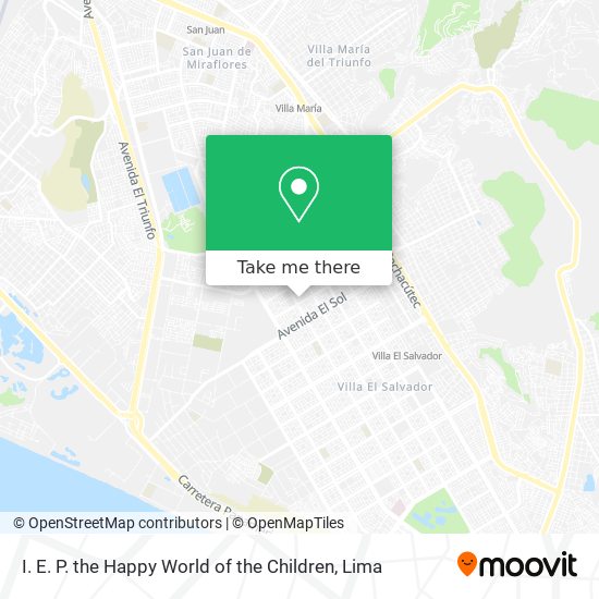 I. E. P. the Happy World of the Children map