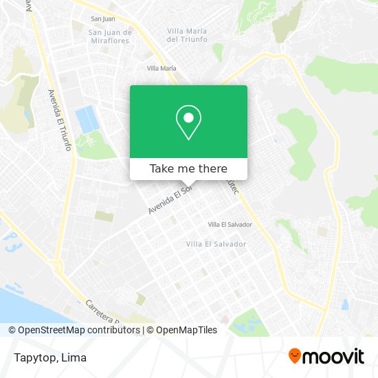 Mapa de Tapytop