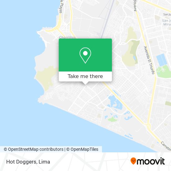 Hot Doggers map