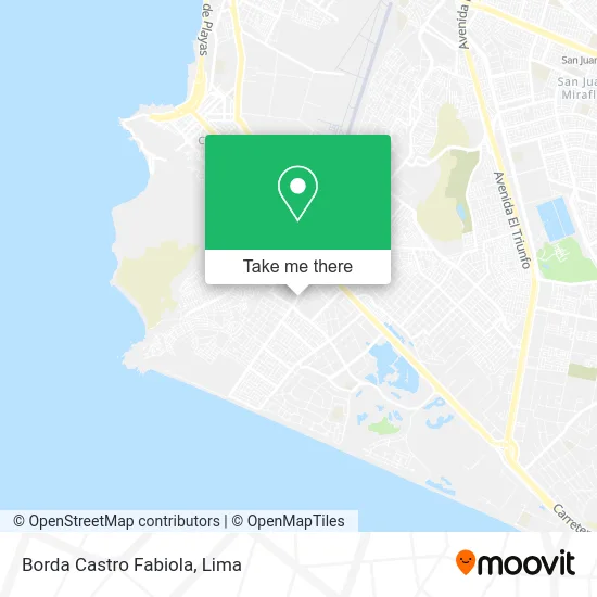 Borda Castro Fabiola map