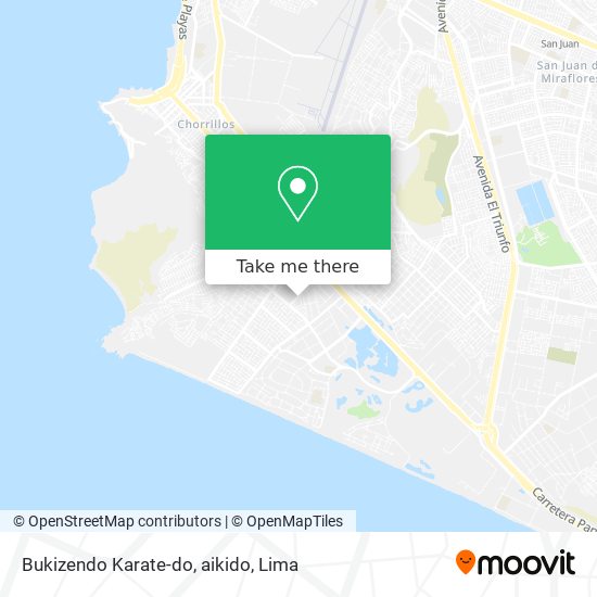 Bukizendo Karate-do, aikido map