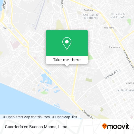 Guardería en Buenas Manos map