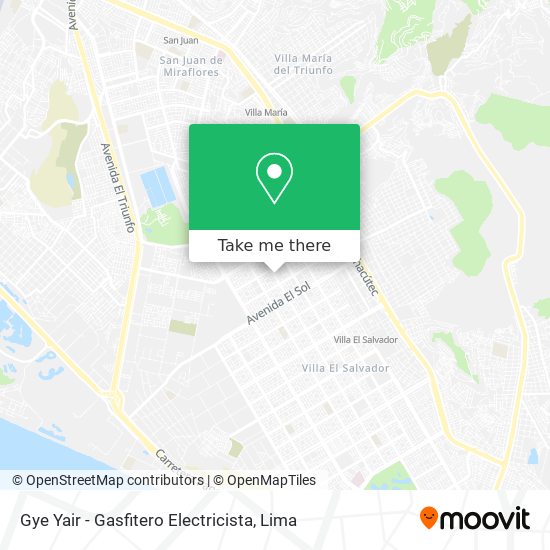 Gye Yair - Gasfitero Electricista map