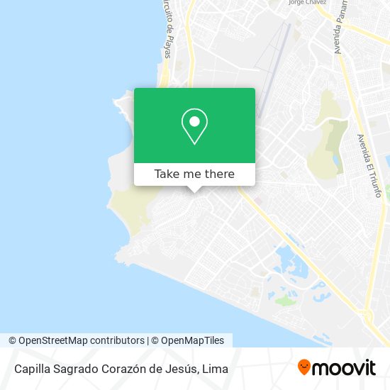 Mapa de Capilla Sagrado Corazón de Jesús