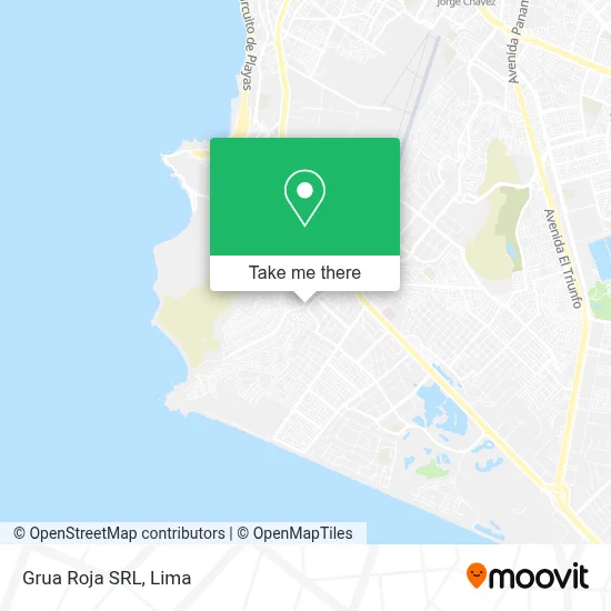 Grua Roja SRL map