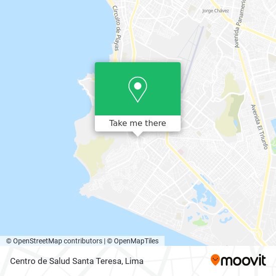 Centro de Salud Santa Teresa map