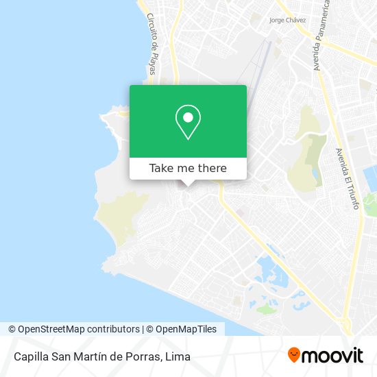 Capilla San Martín de Porras map