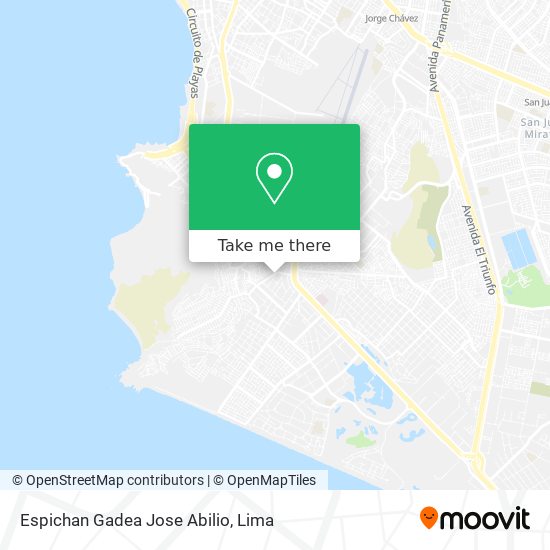 Espichan Gadea Jose Abilio map