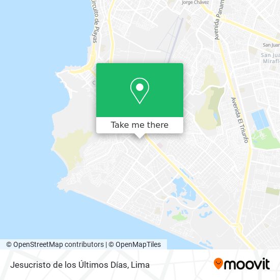 Jesucristo de los Últimos Días map