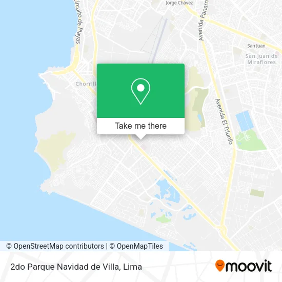 2do Parque Navidad de Villa map
