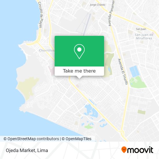 Ojeda Market map