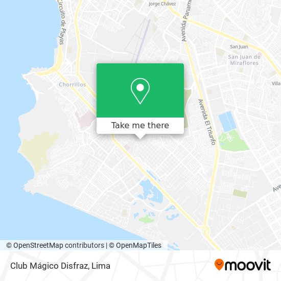 Club Mágico Disfraz map
