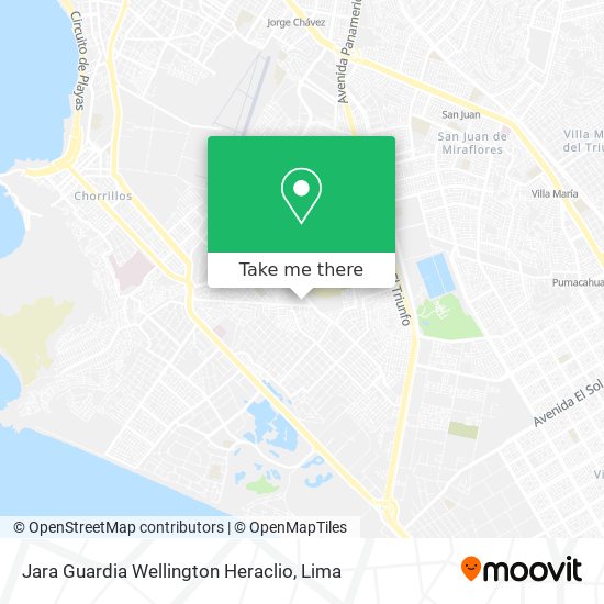 Jara Guardia Wellington Heraclio map