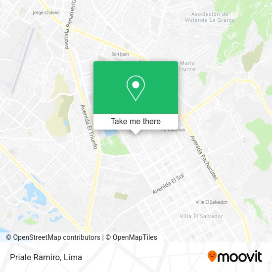 Mapa de Priale Ramiro