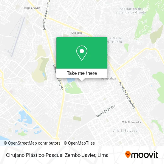 Mapa de Cirujano Plástico-Pascual Zembo Javier
